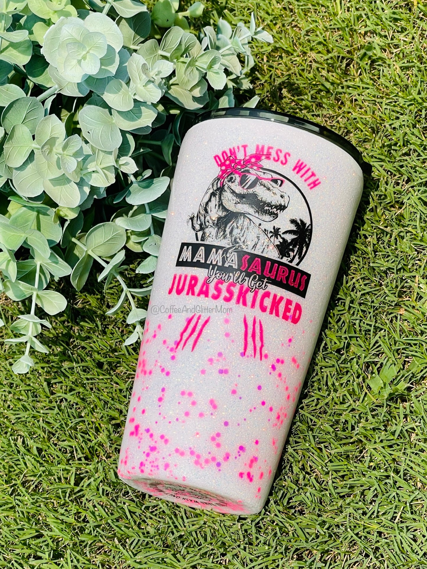 Don’t Mess With Mamasaurus 16oz Slim Pint