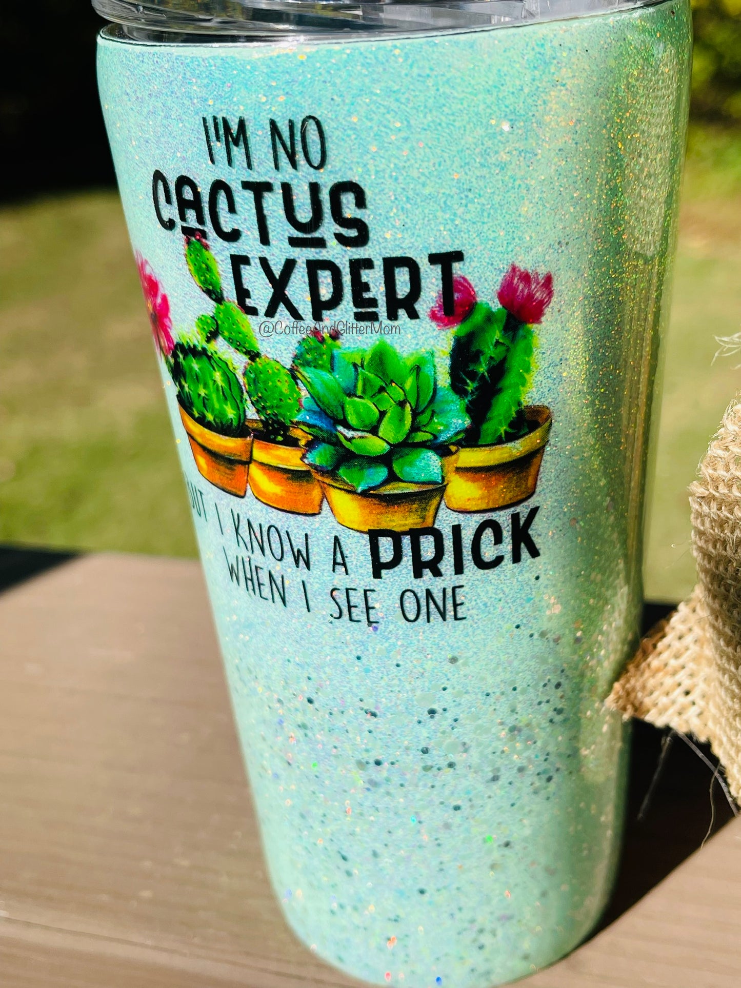 I’m No Cactus Expert 16oz Slim Pint