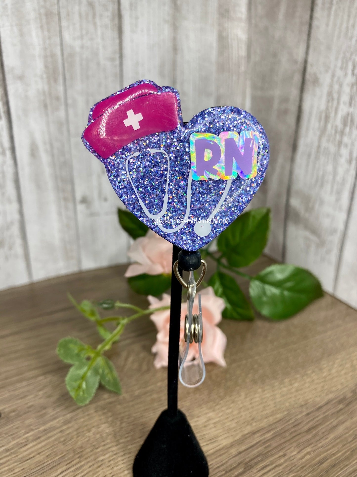 RN Heart Badge Reel