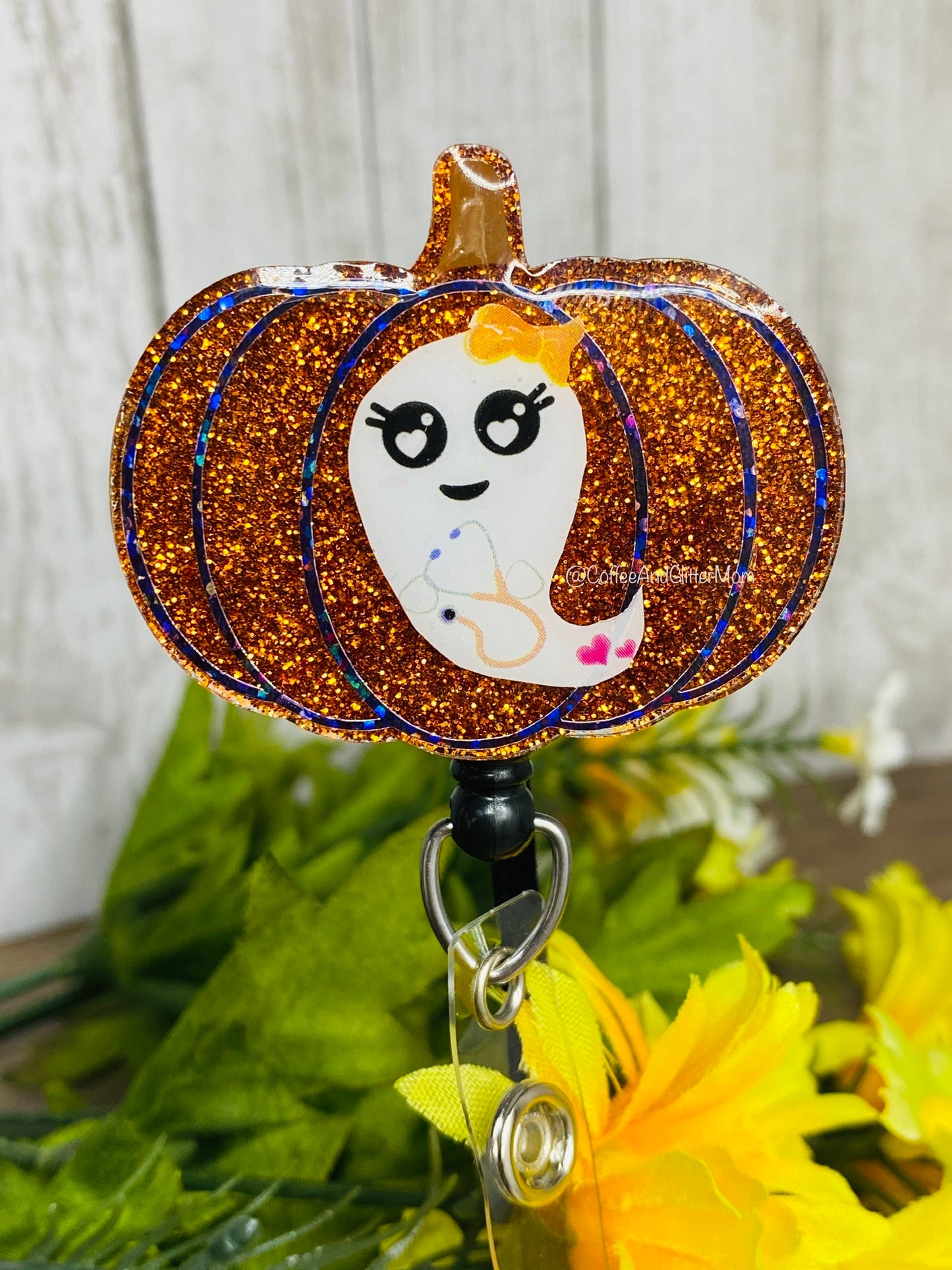 Ghost Pumpkin Badge Reel