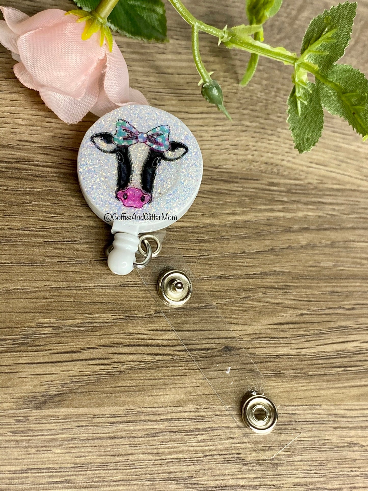 PREORDER Cow Badge Reel