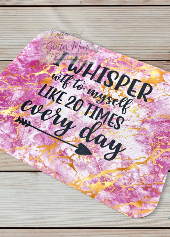 Whisper WTf Mouse Pad