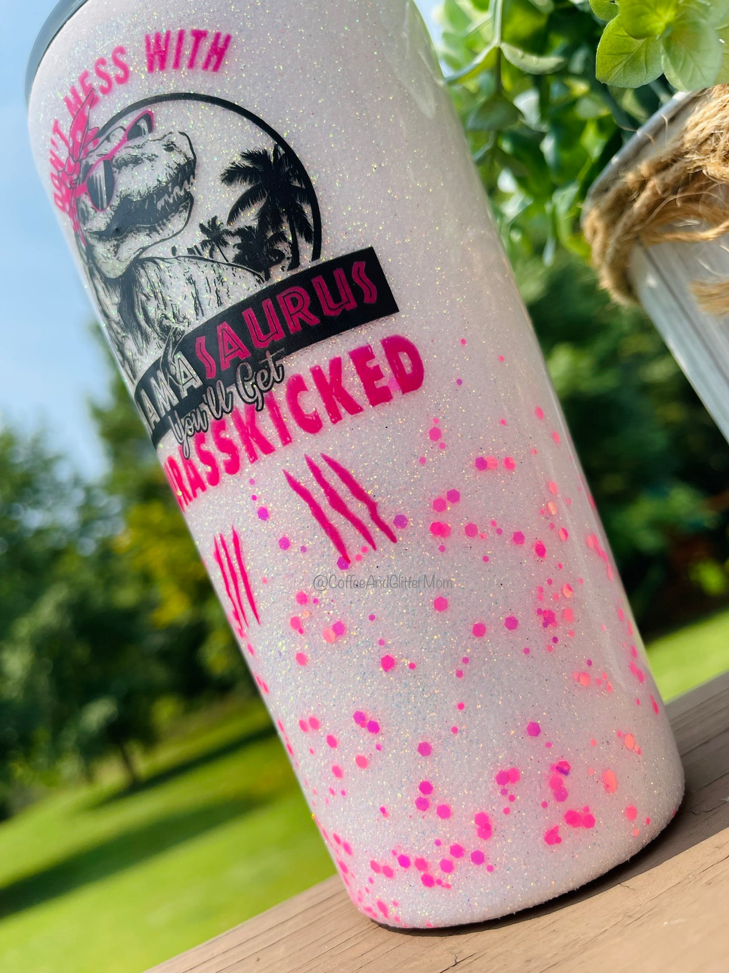 Don’t Mess With Mamasaurus 16oz Slim Pint