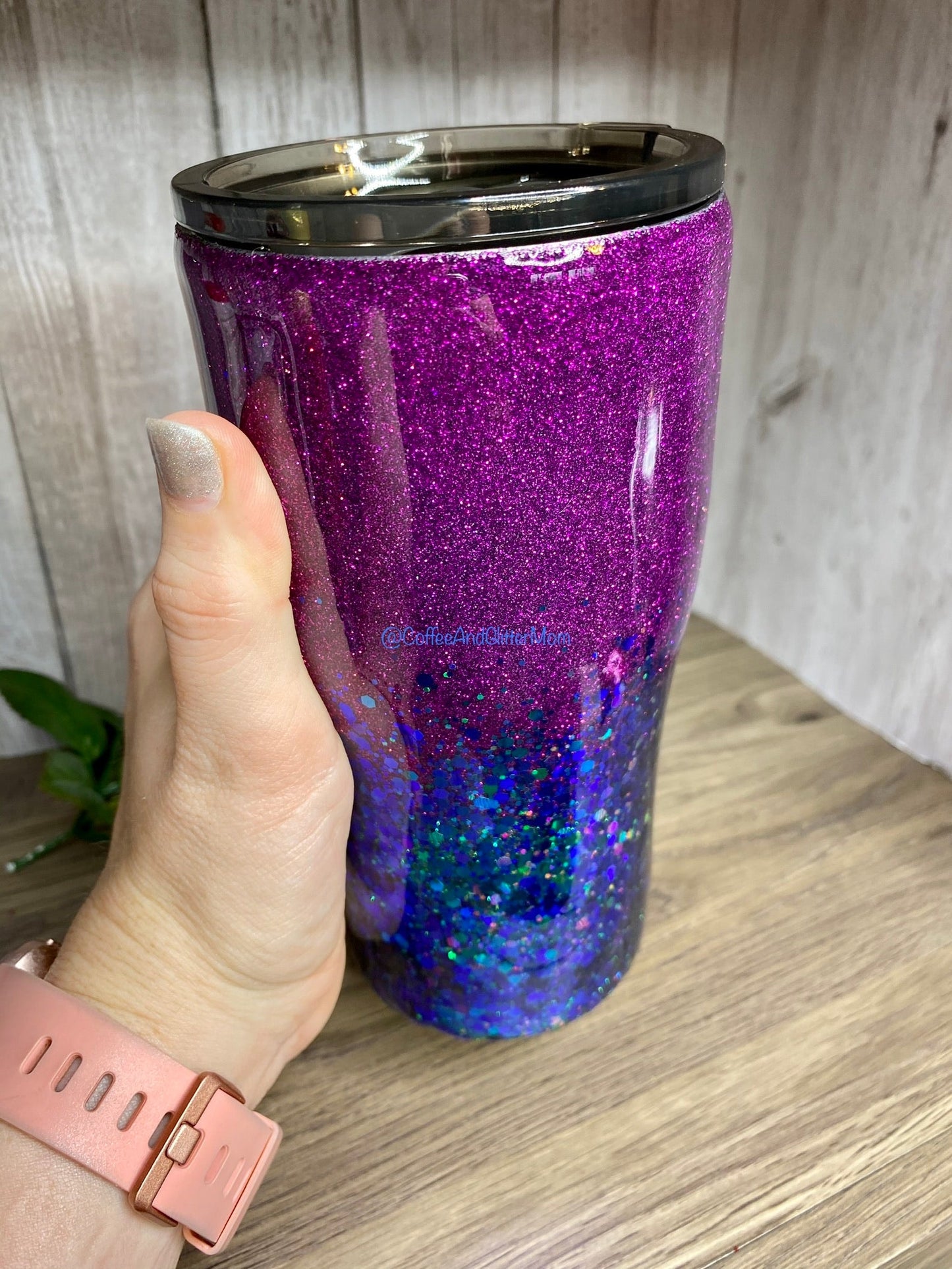 The Into The Deep Plum Tumbler