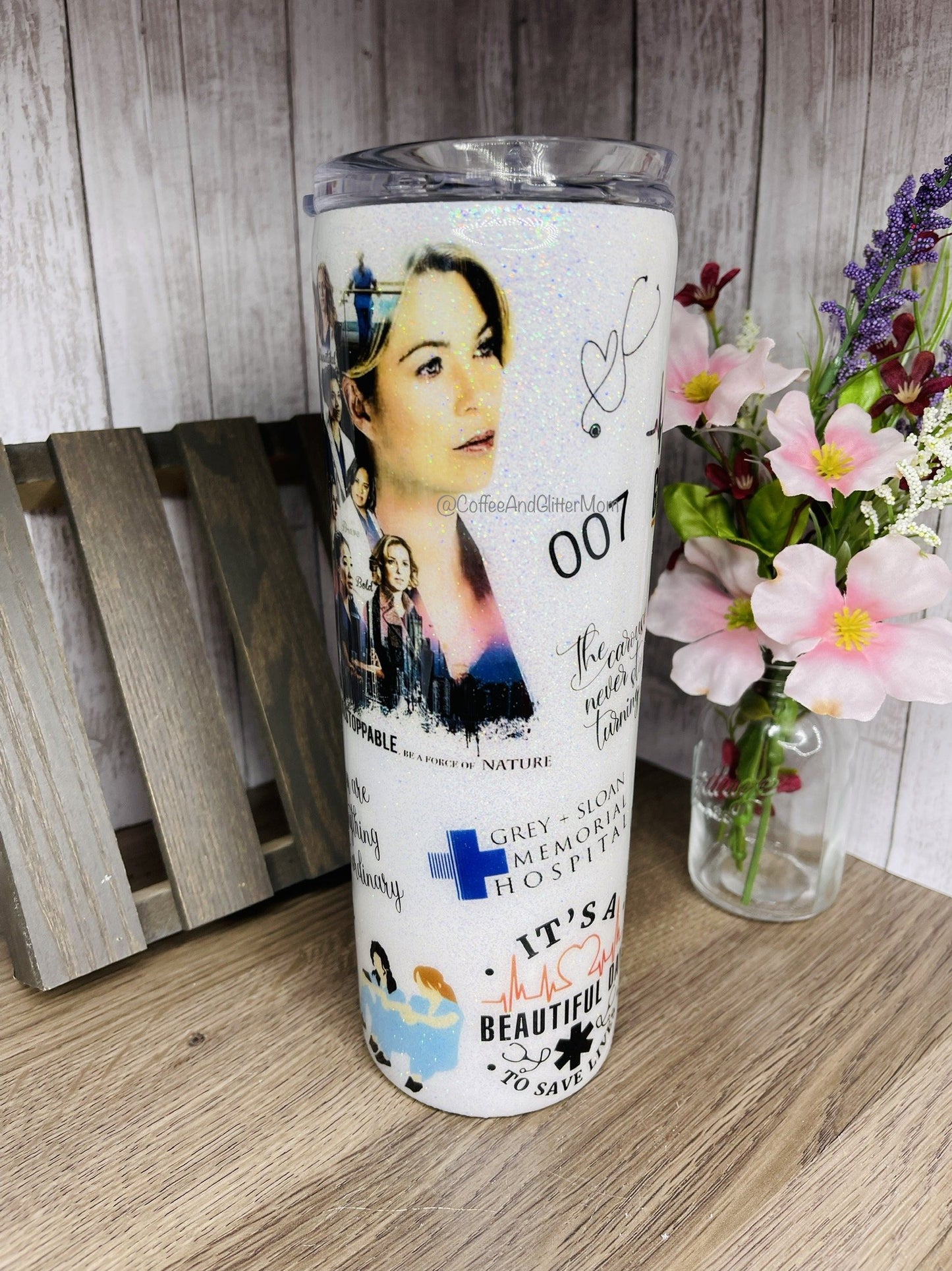 Grey’s Unstoppable 20oz Skinny Tumbler