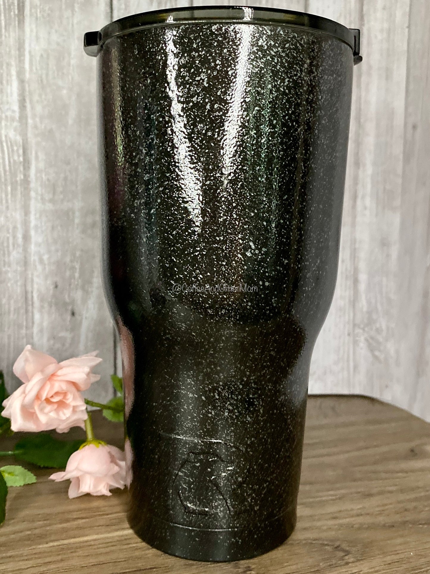 Black Hammered Tumbler