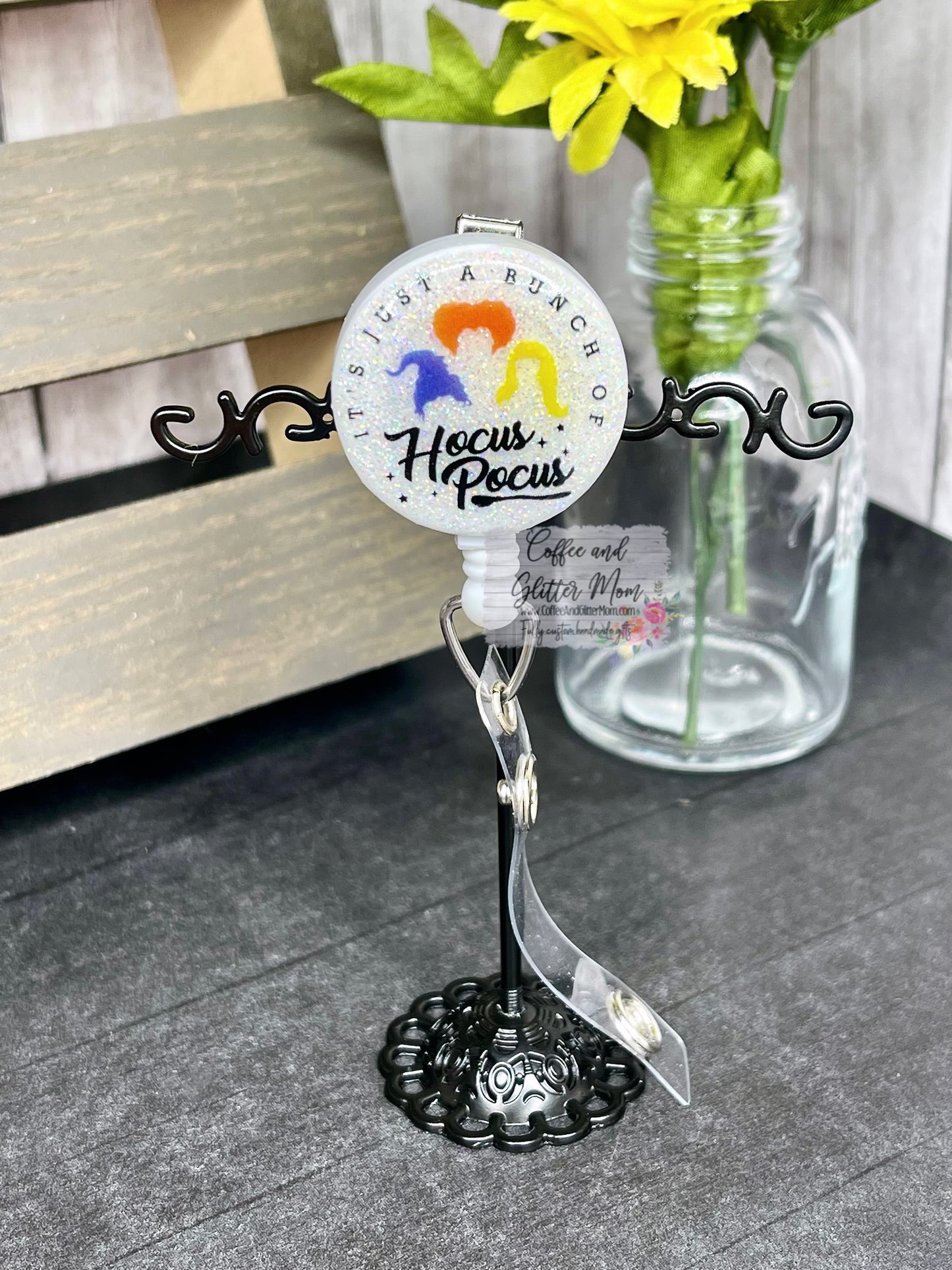 It’s All Hocus Pocus Witches Badge Reel