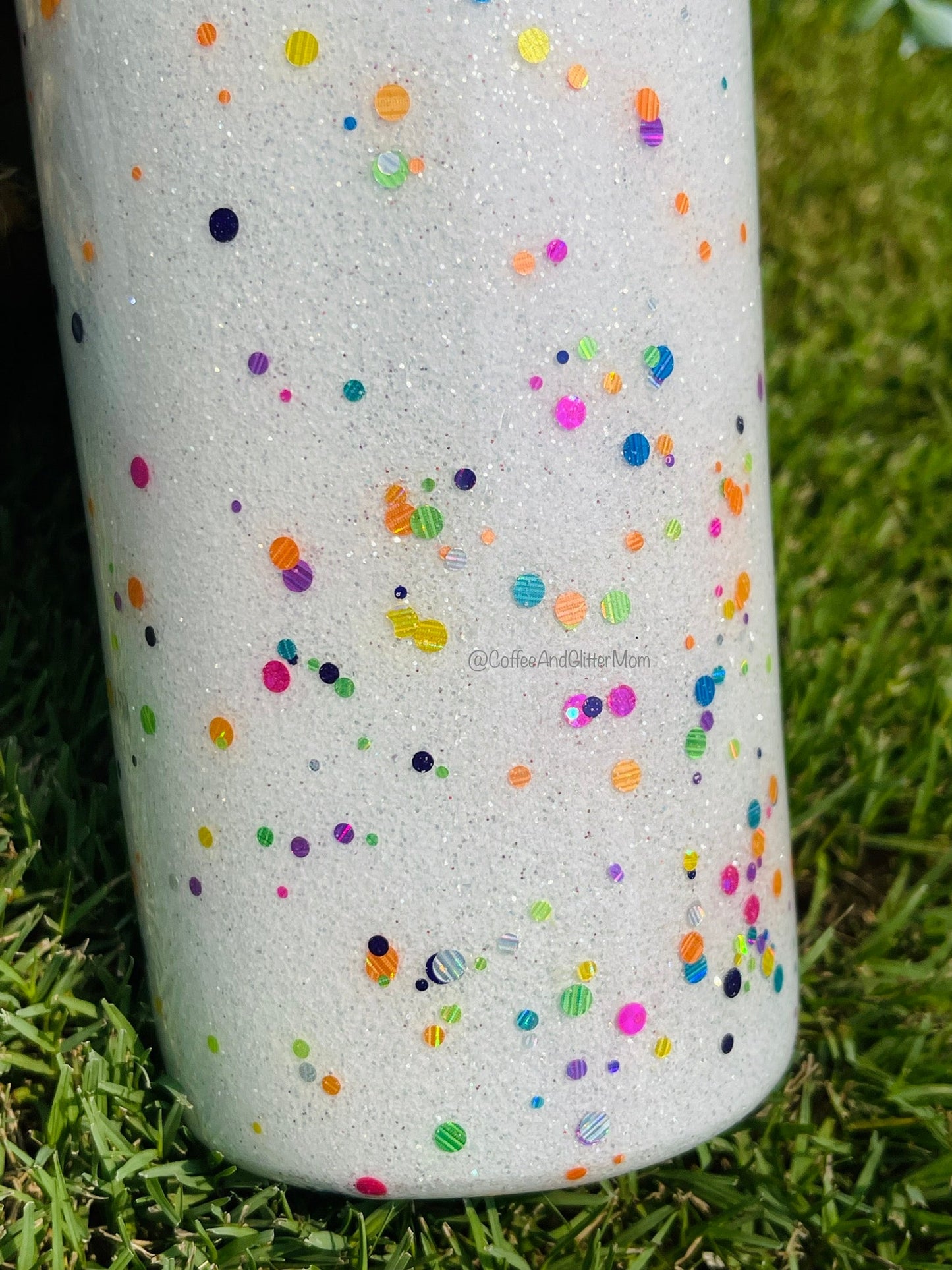 The Psychedelic White Tumbler