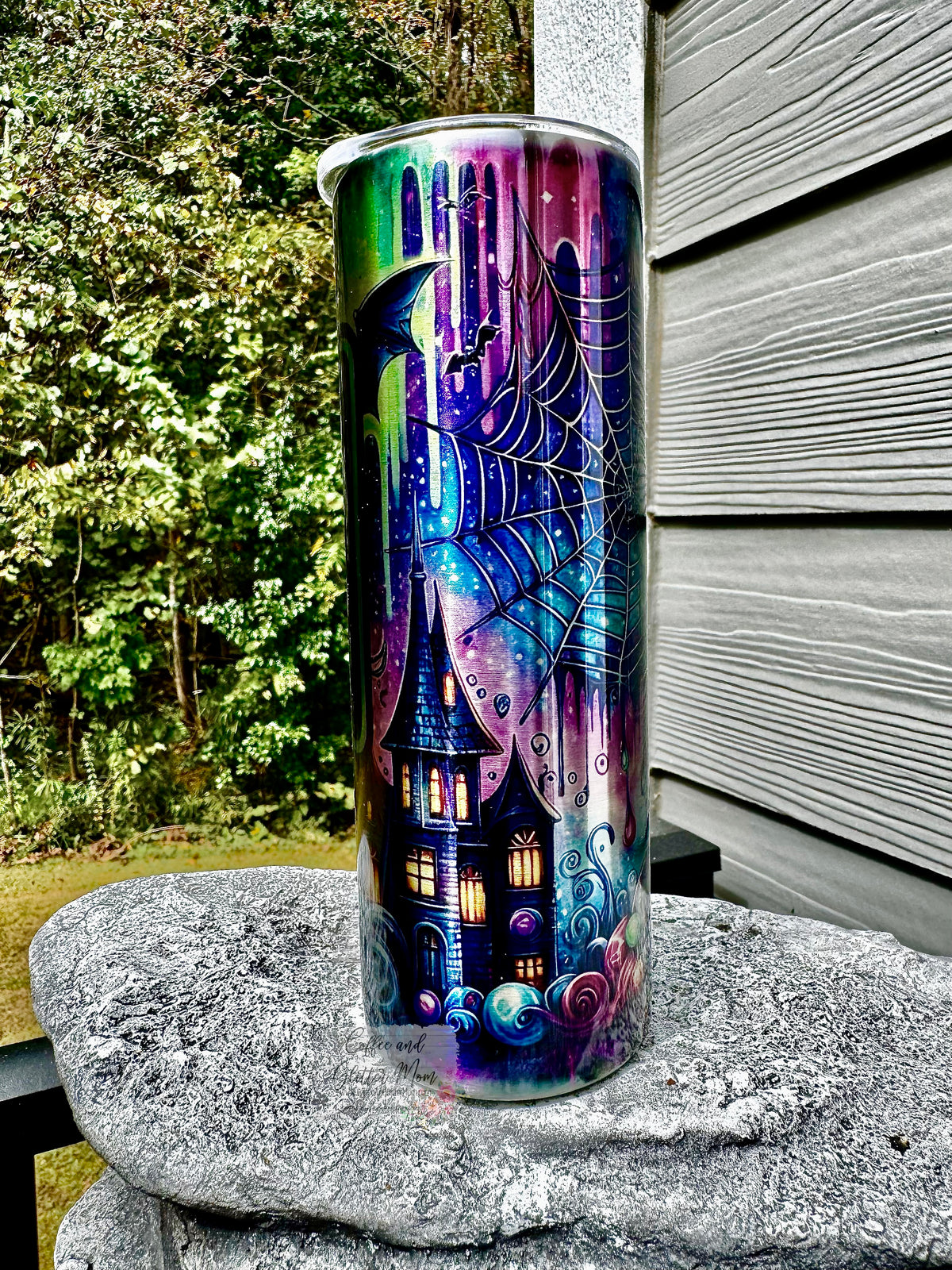 Metallic Hocus Pocus 20oz Skinny Tumbler