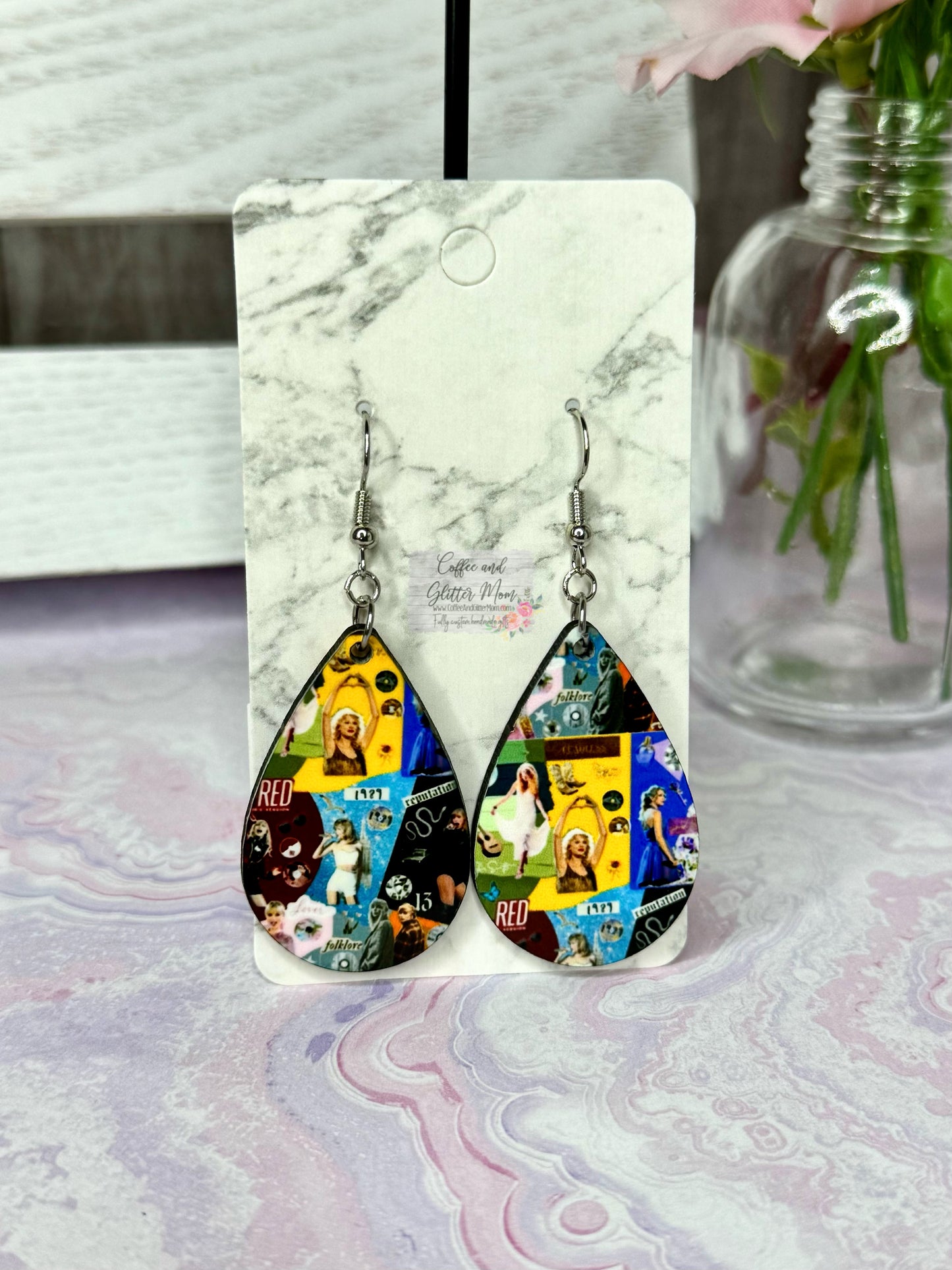 Taylor's Colorful Eras Earrings