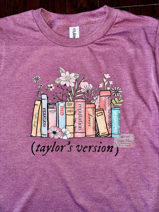 Taylor's Version Library Youth Tee