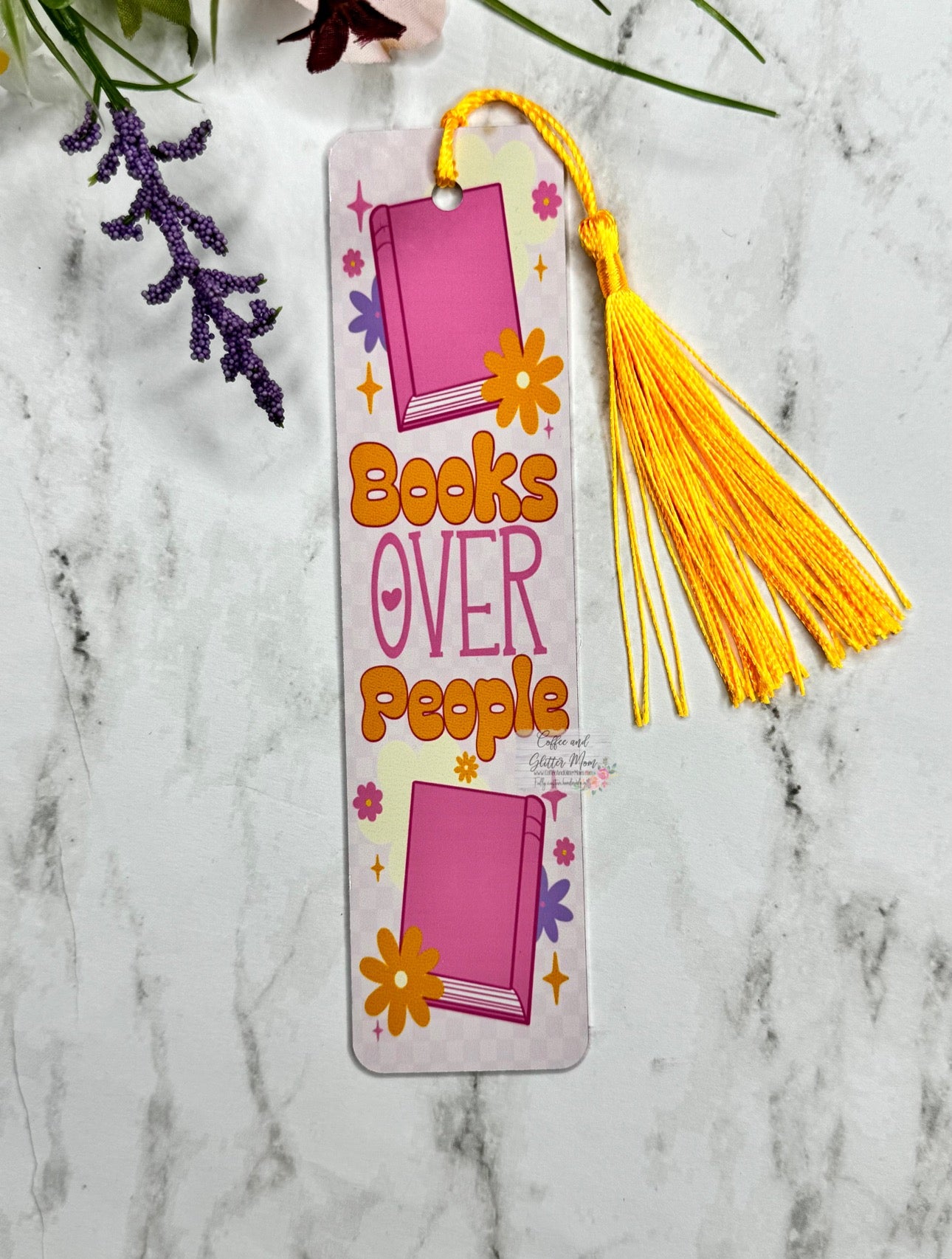 Books Over People Bookmark