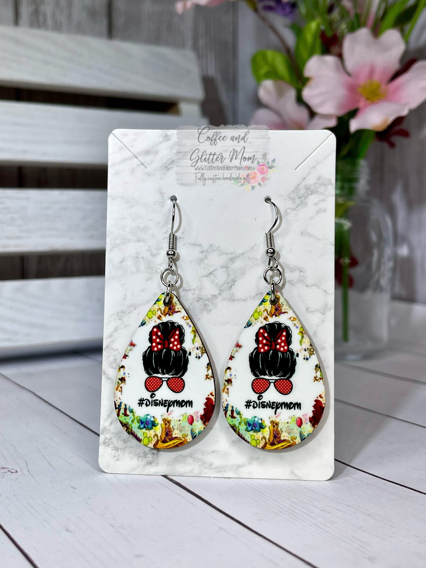 Magical Mama Teardrop Earrings RTS