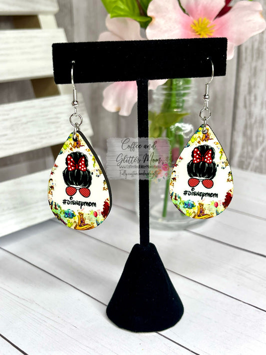 Magical Mama Teardrop Earrings RTS