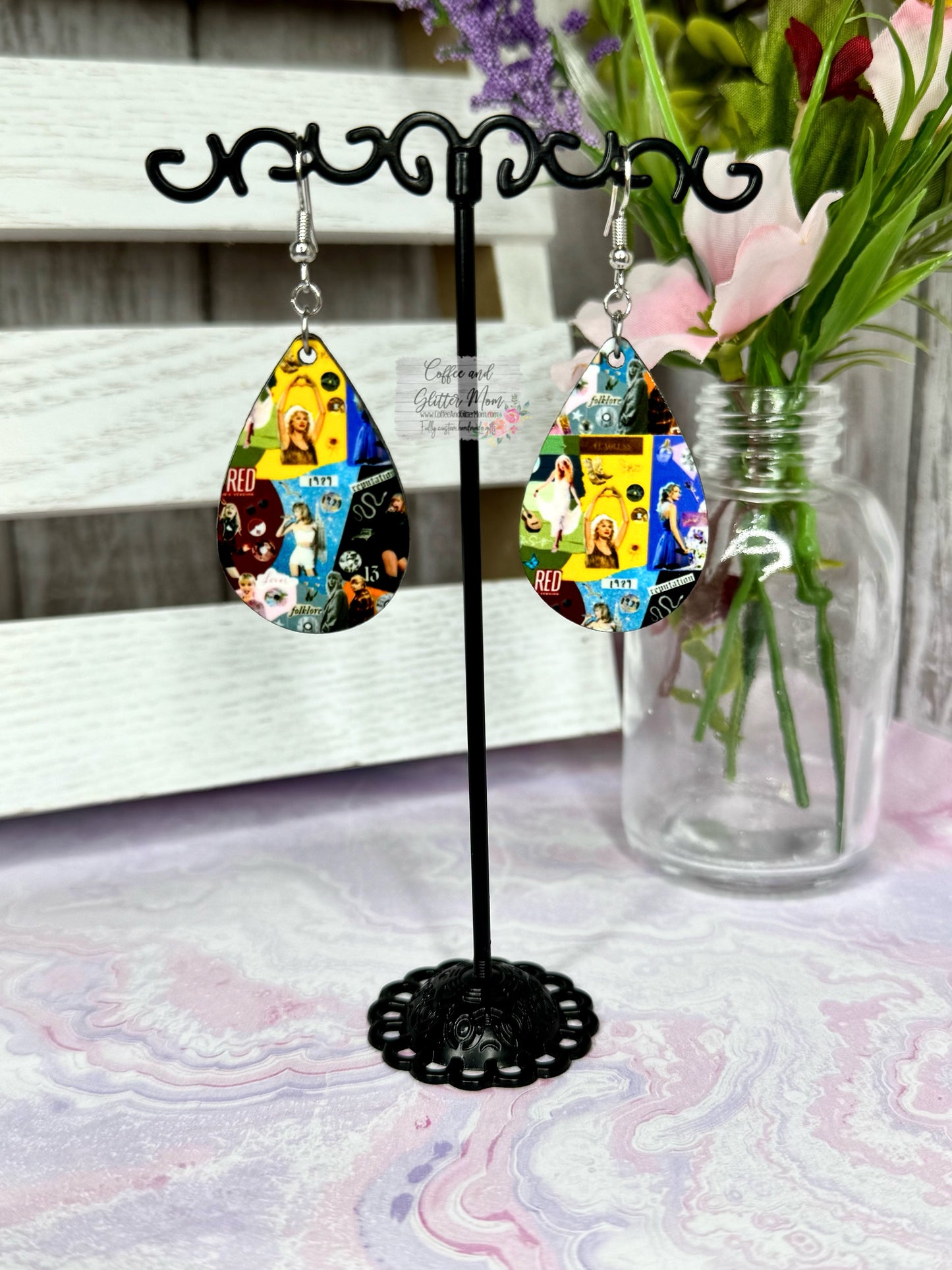 Taylor's Colorful Eras Earrings