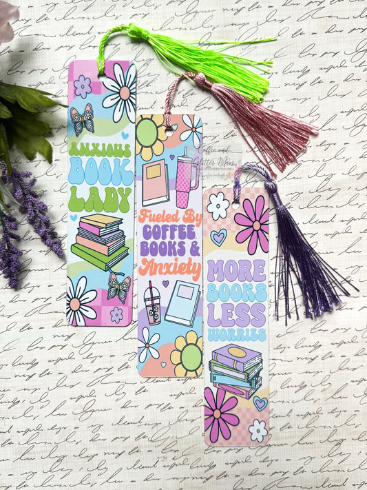 Anxiety Collection Bookmarks