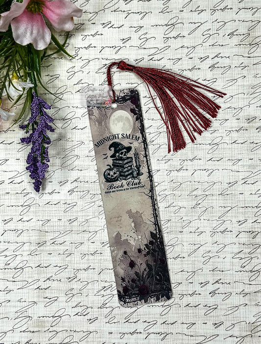 Midnight Salem Book Club Bookmark