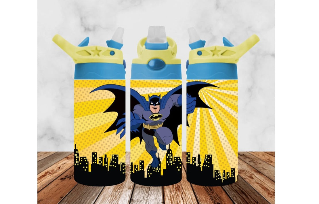 Custom Kids Flip-Lid 12oz Water Bottle