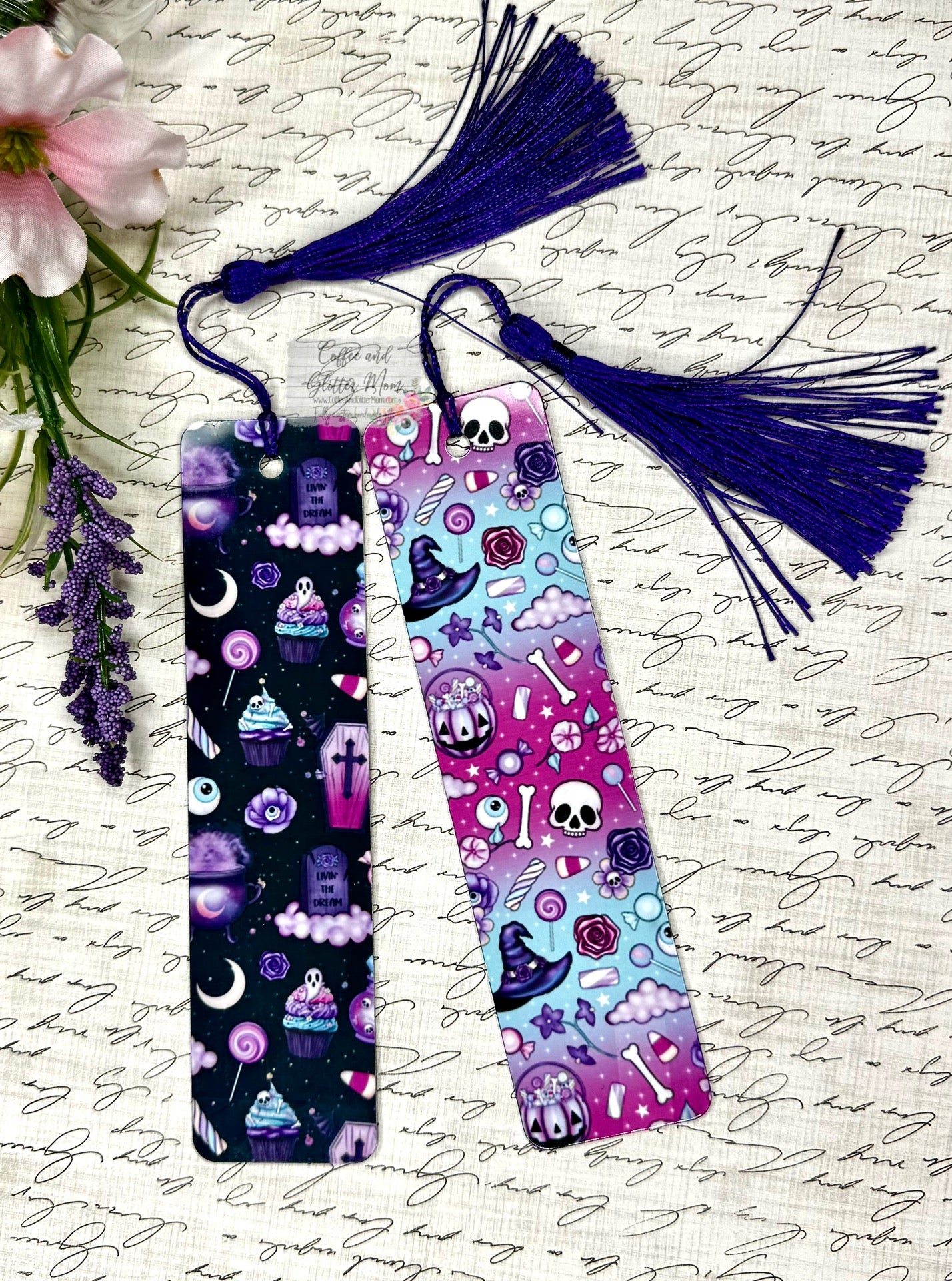 Cutie Pop Halloween Bookmarks