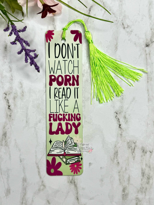Like A Lady Bookmark