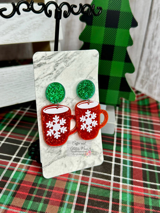 Christmas Cocoa Earrings