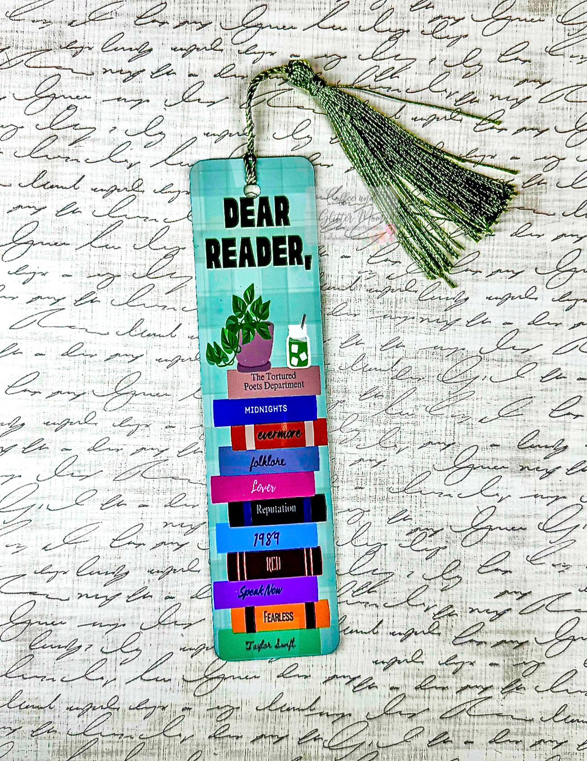 Dear Reader, You're On Your Own Kid, Lover, Mirrorball Bookmarks