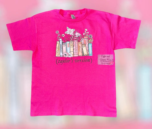 Taylor's Library Youth Large Tee
