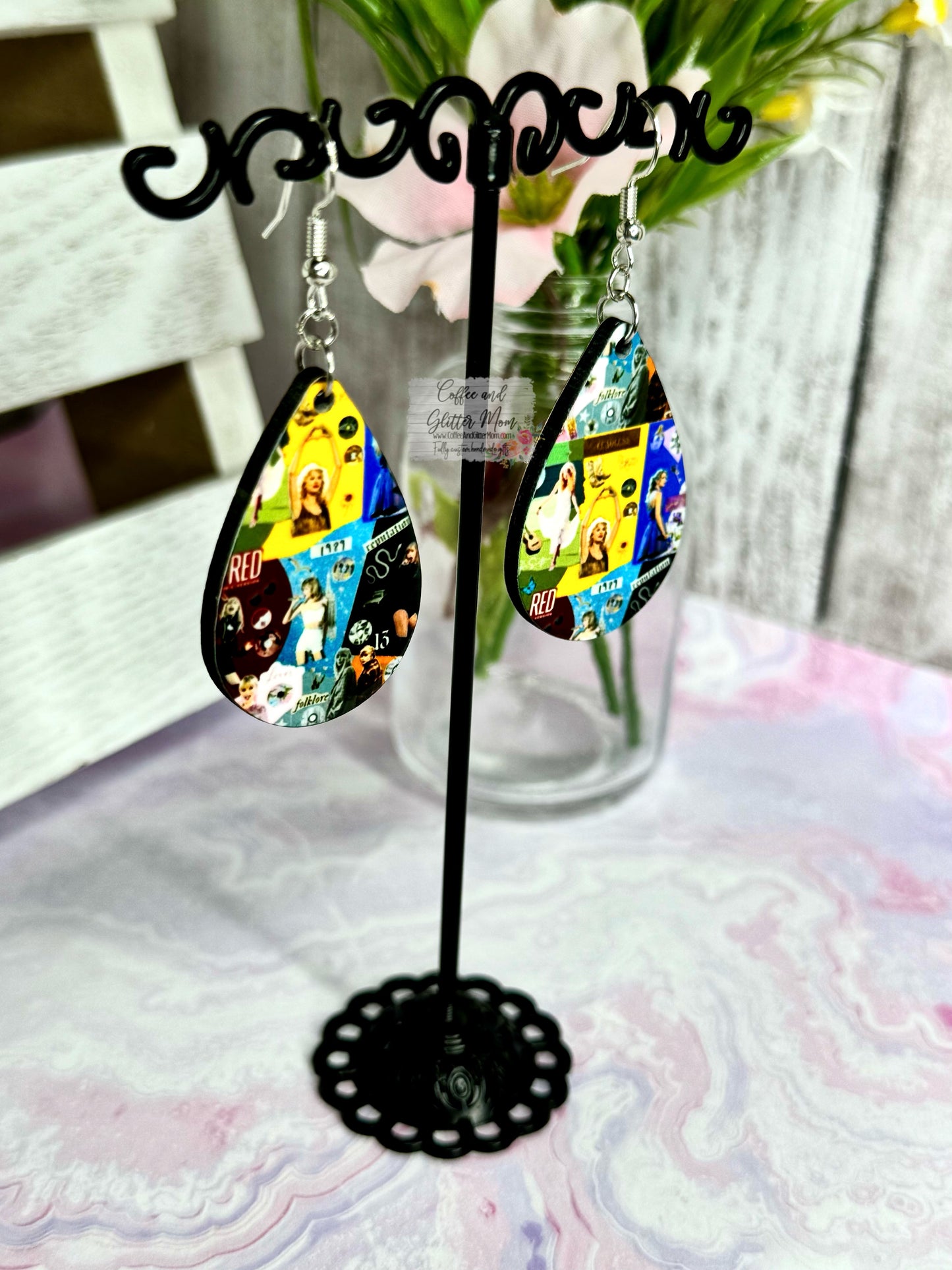 Taylor's Colorful Eras Earrings