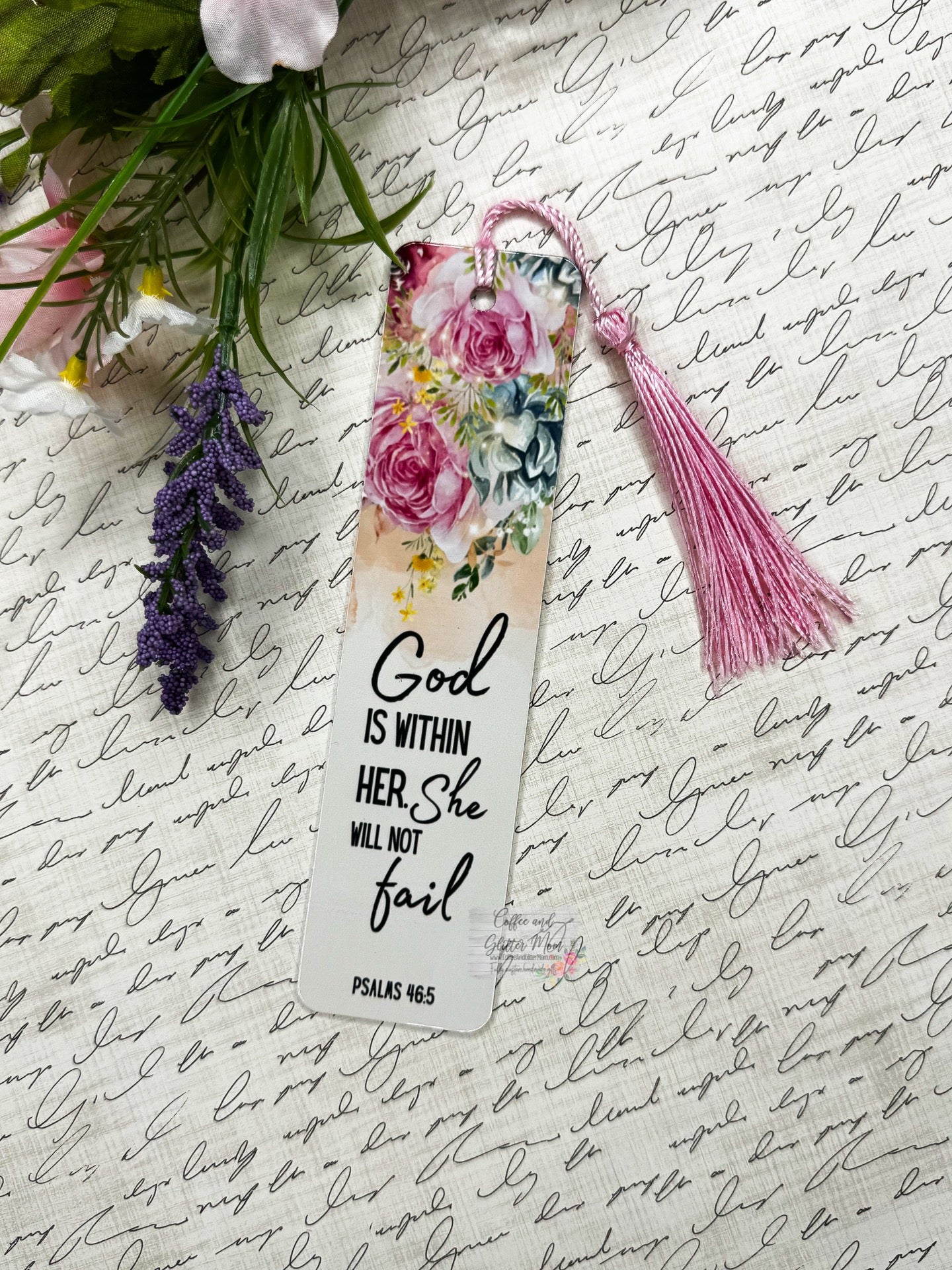 Inspirational Floral Bookmarks