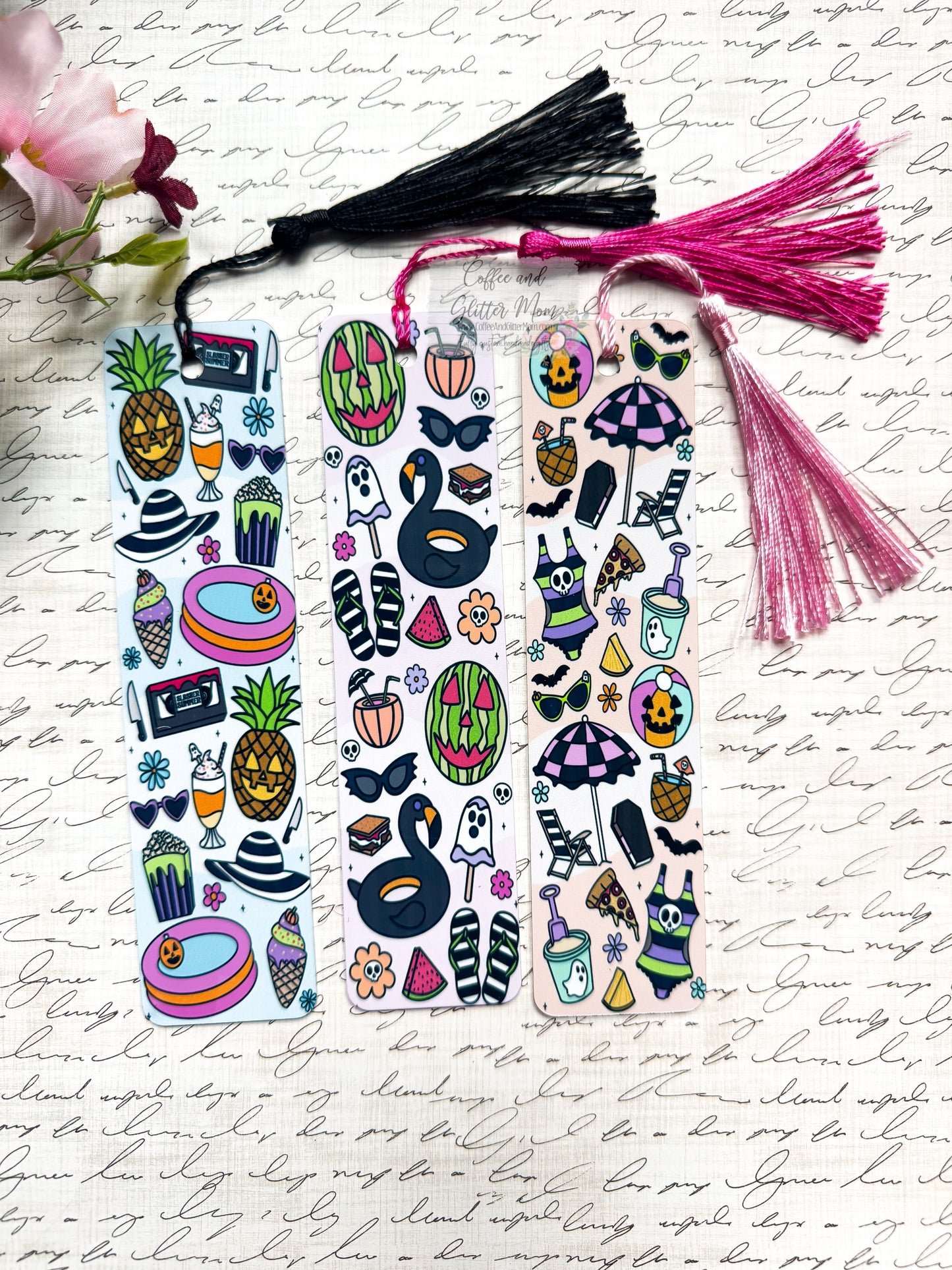 Goth Girl Summer Bookmarks