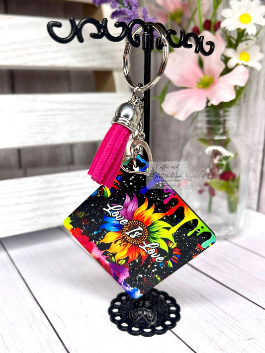 Love is Love Keychain RTS