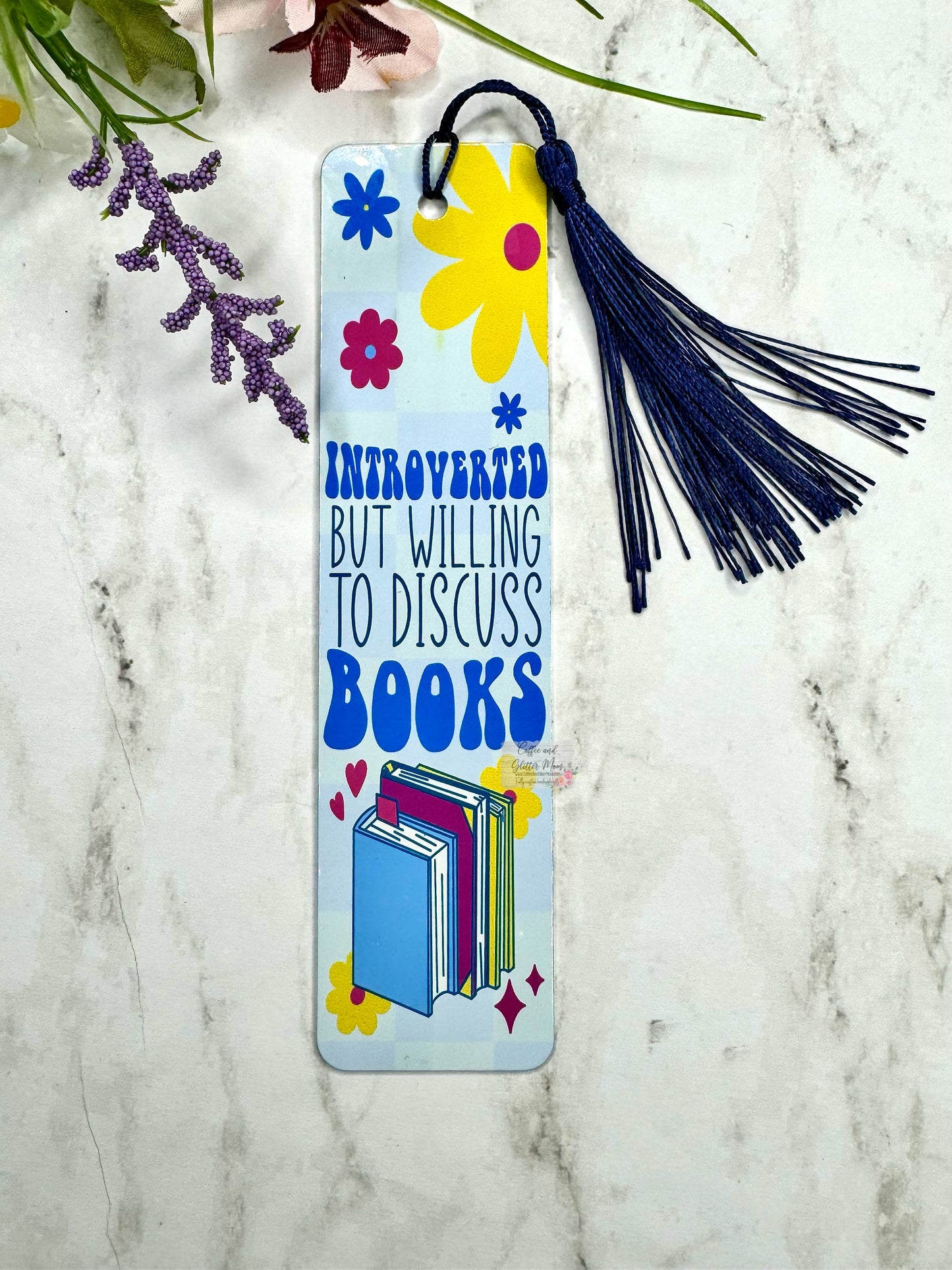 Introverted but Willing to Discuss Books Bookmark