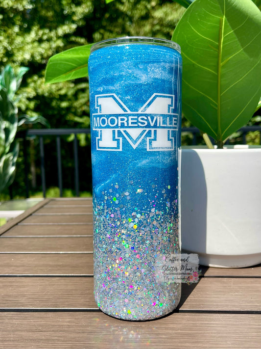 Mooresville Cloud Holographic 20oz Skinny