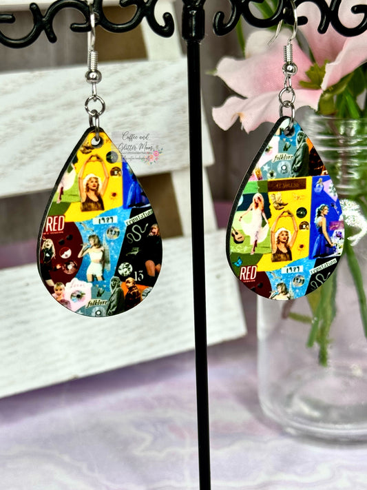 Taylor's Colorful Eras Earrings