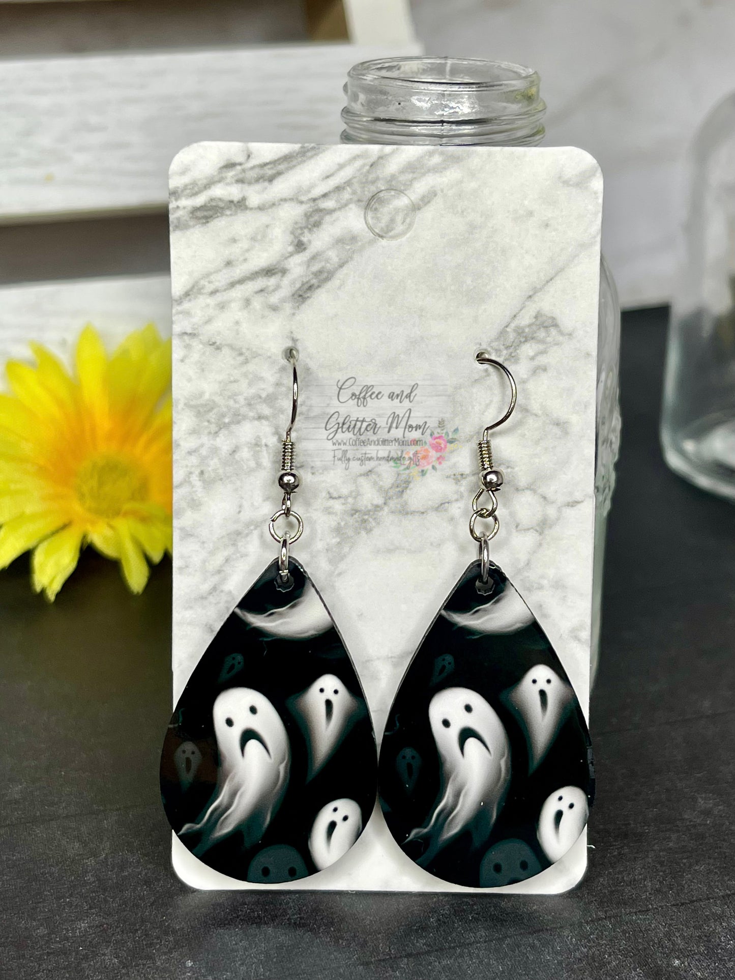 Spooky Ghost Earrings