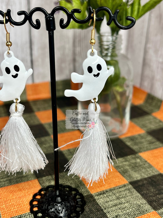 Fringe Ghost Earrings