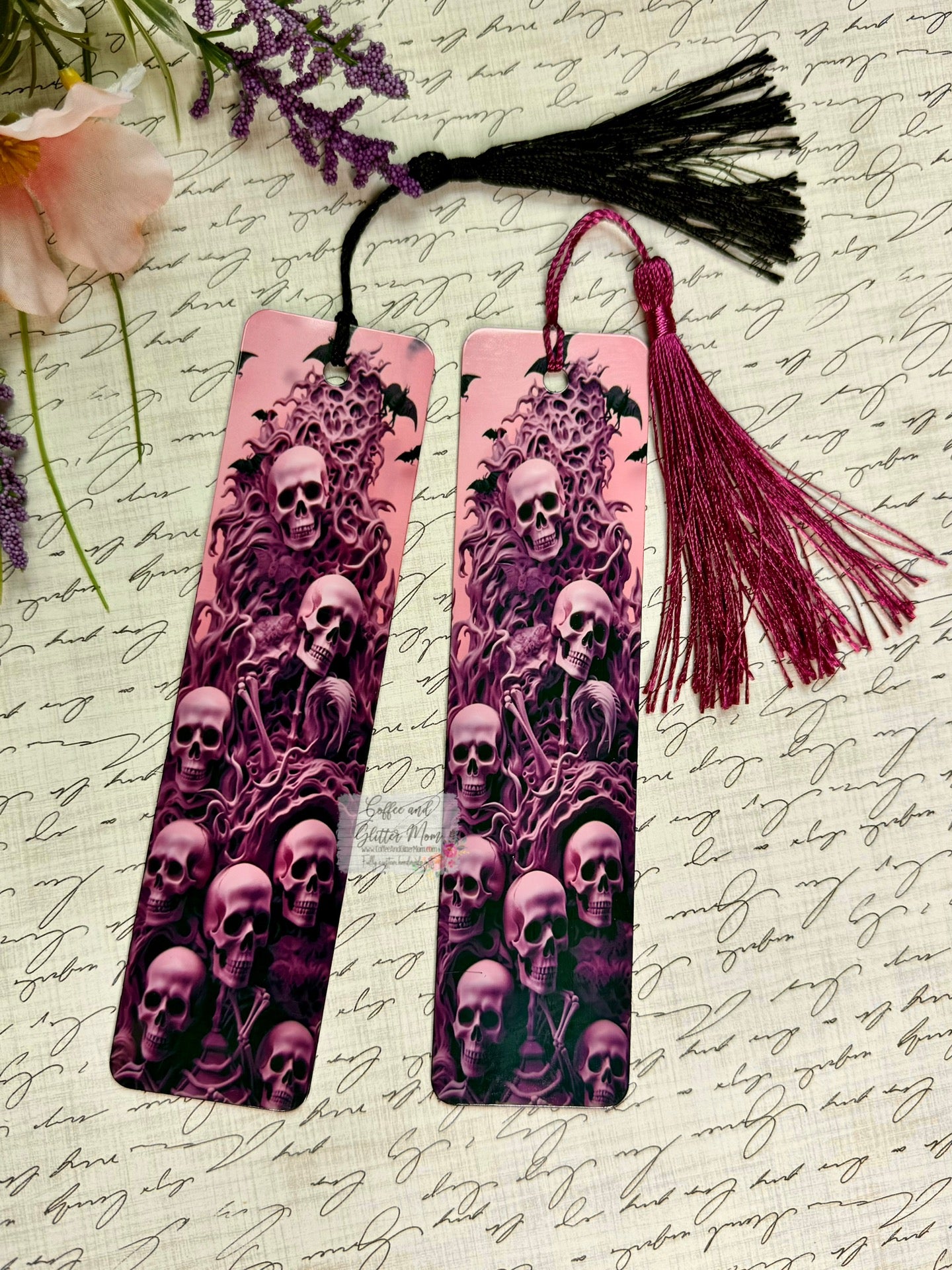 Gothic Pink Bookmarks