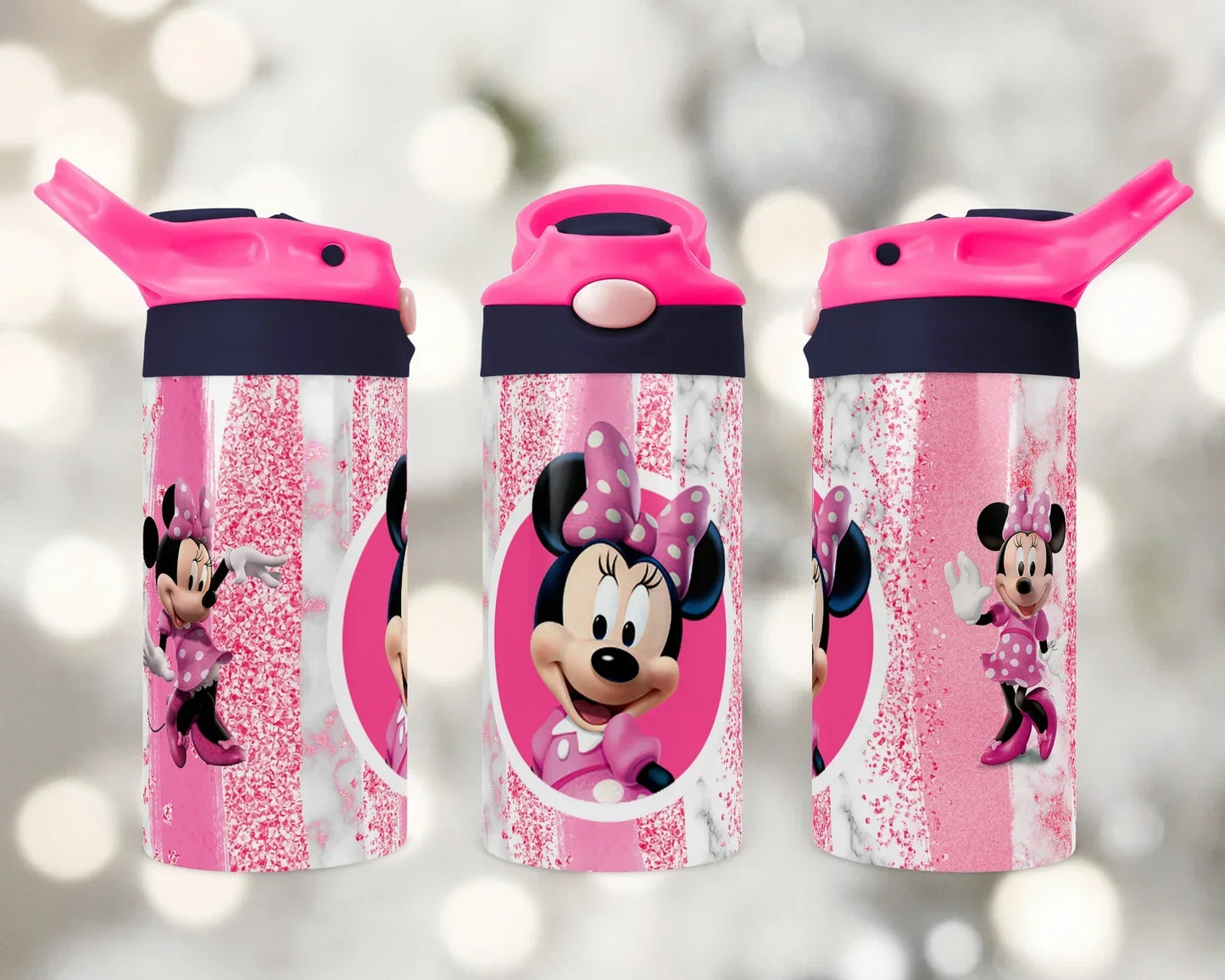 Custom Kids Flip-Lid 12oz Water Bottle