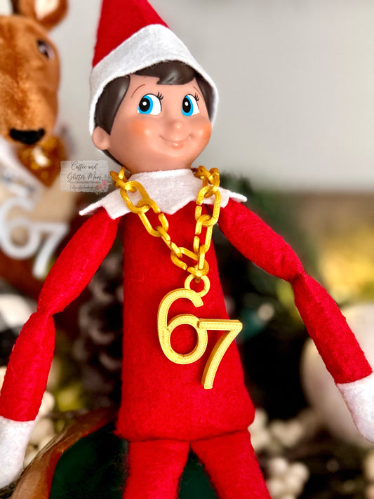 Elf on the Shelf 67 Chain