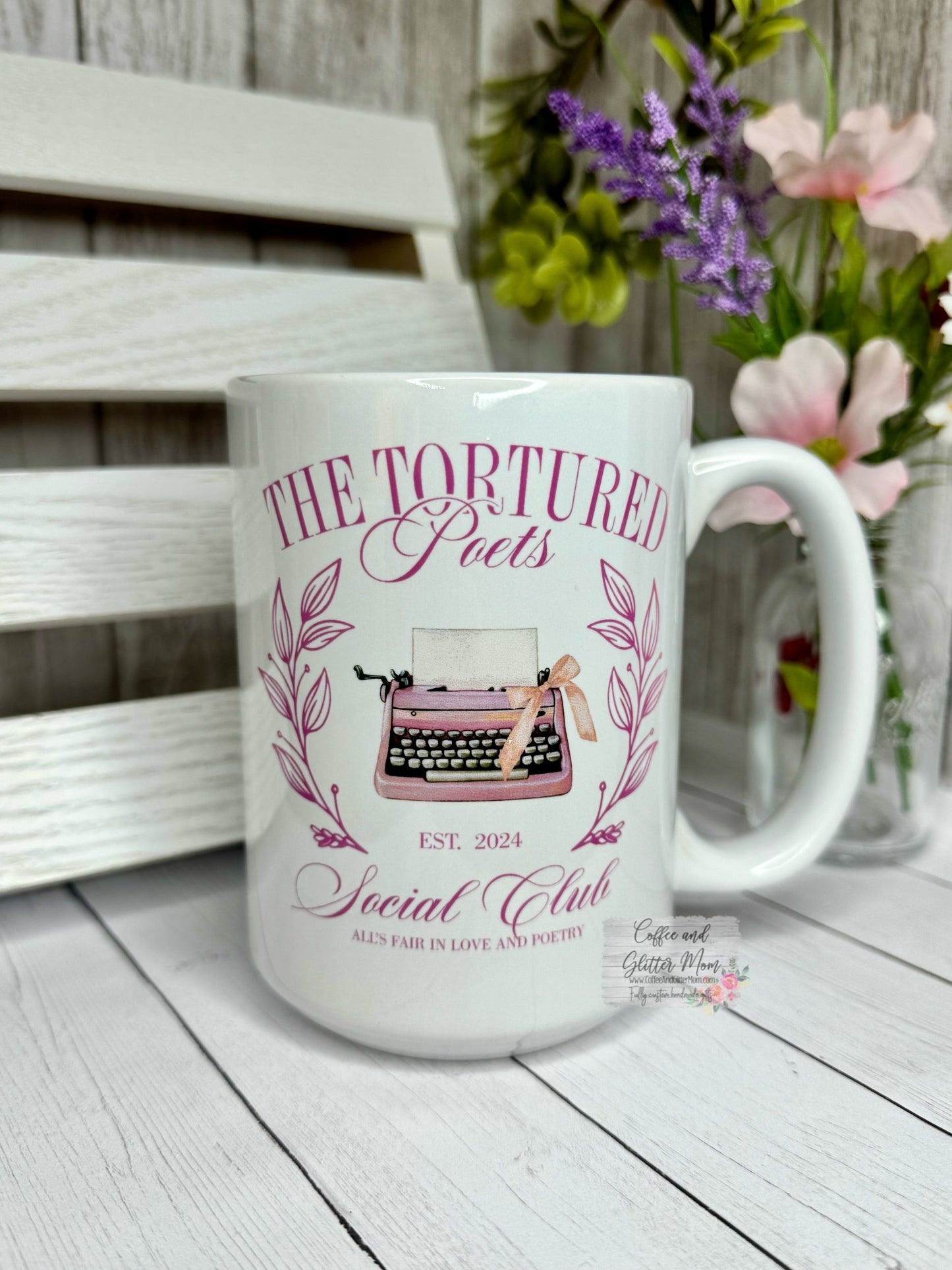 The Tortured Poet Social Club 15oz Ceramic Mug