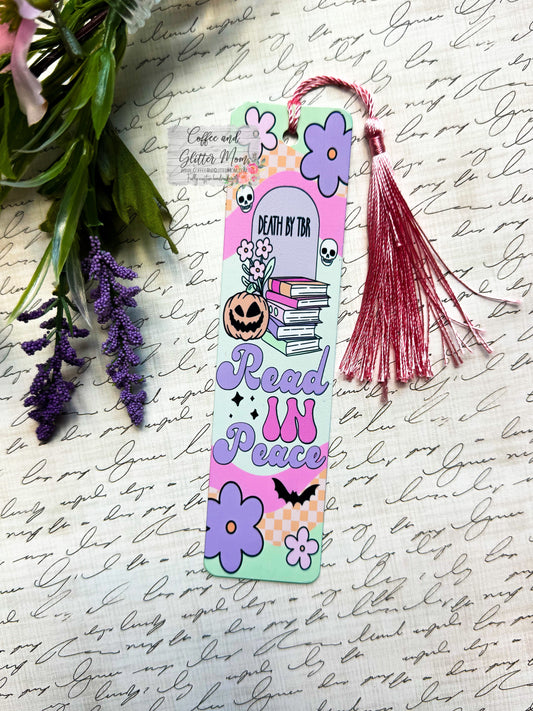 Read in Peace Bookmark