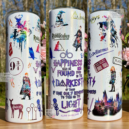 Magical HP Wizard 20oz Holographic Tumbler