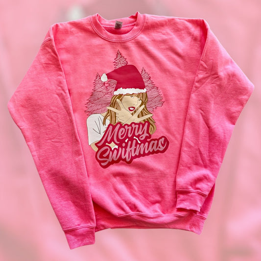 Merry Swiftmas Youth X-Large Sweatshirt