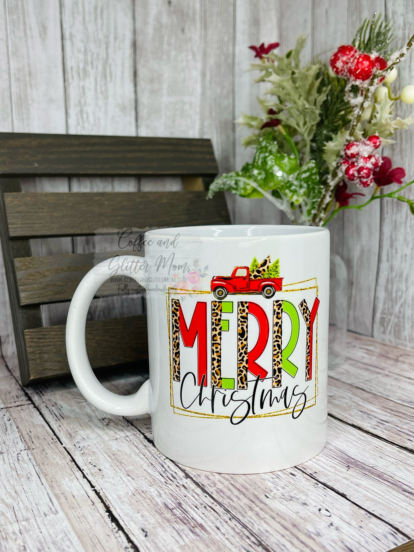 Merry Christmas/Santa Bring Coffee Ceramic Mug