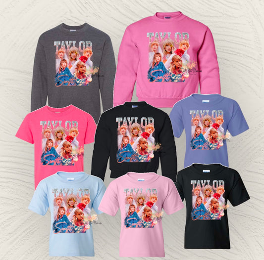 Faces of Taylor Youth Tee or Sweatshirt