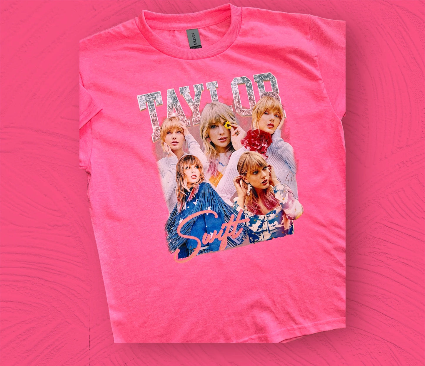 In-Stock Taylor Safety Pink Youth Tee