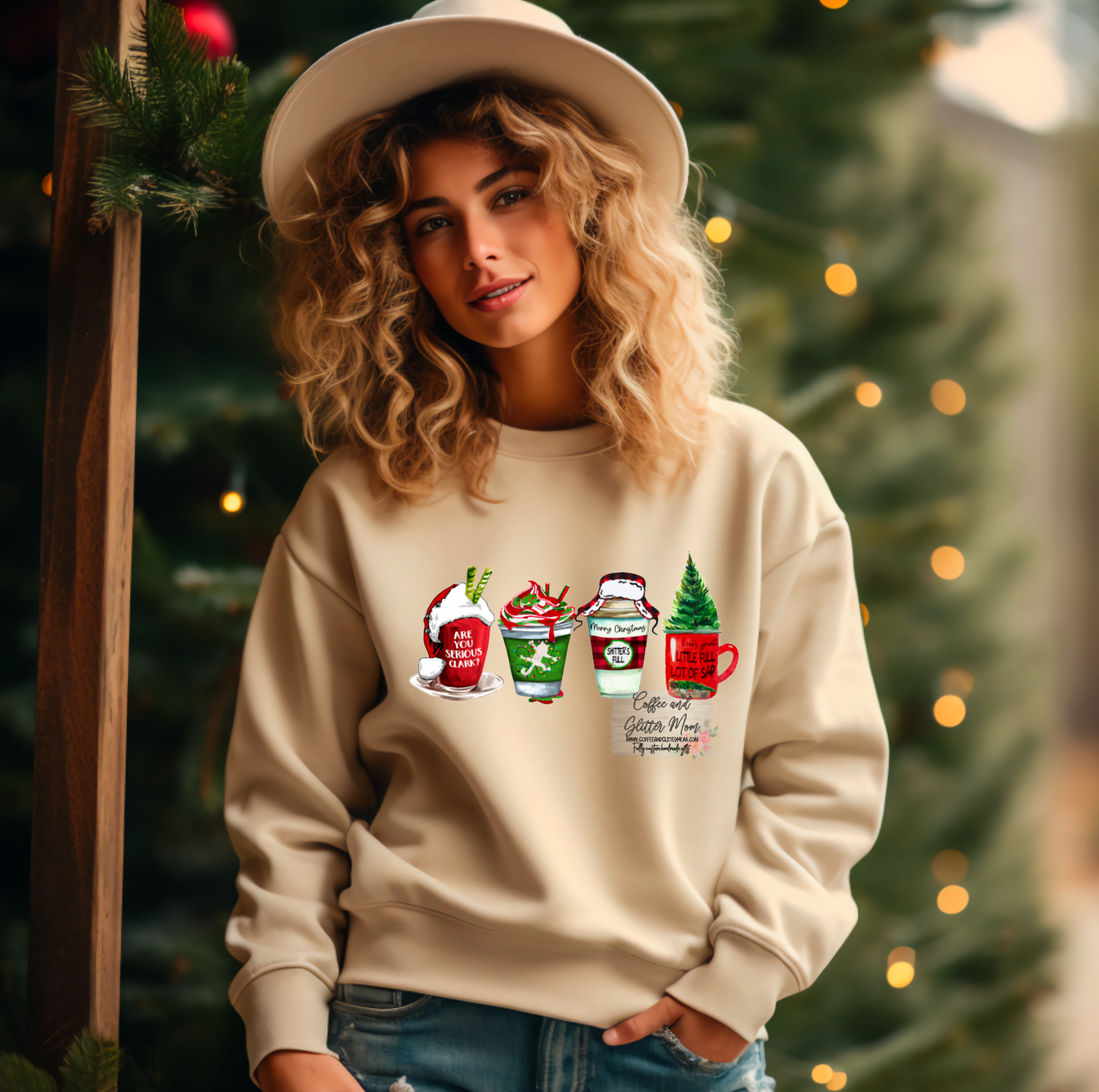 Griswold Coffee Christmas Sweatshirt