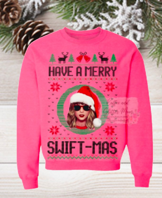 Merry Swiftmas Youth/Adult Sweatshirt