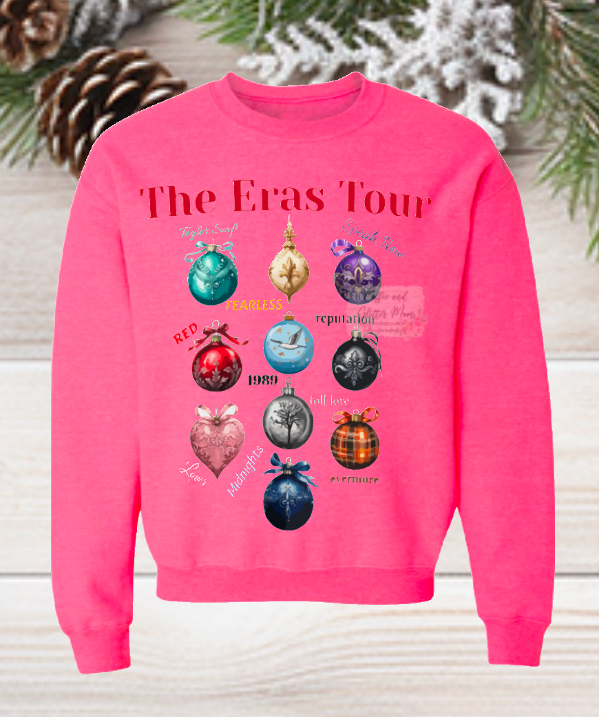 Eras Christmas Decor Youth Sweatshirt