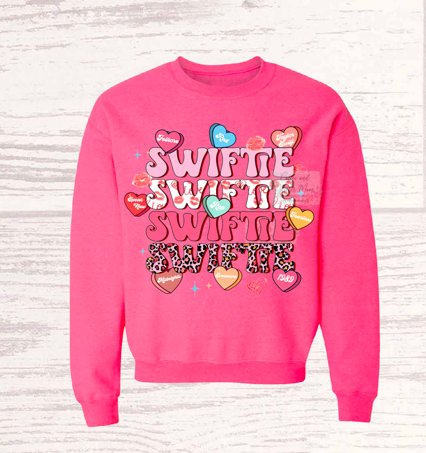 Candy Hearts Swiftie Youth/Adult Sweatshirt